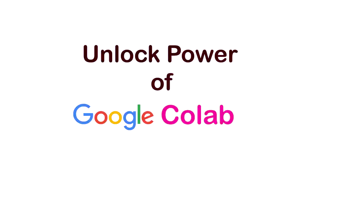 Google Colab